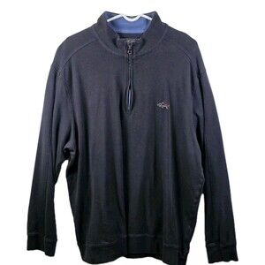Greg Norman Mens XXL Black Long Sleeve Pullover‎ 128493